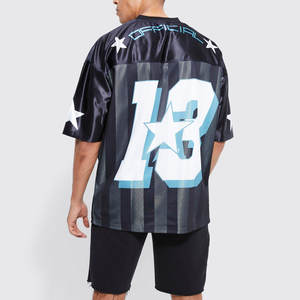 Maillot de performance en maille à col en V ventilé T-shirt d'entraînement en maille à col en V doux au toucher Maillot de jeu en maille à col en V multi-sport - Product Image 5