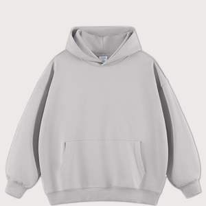 Sweat-shirt de sport en molleton épais 400G pour homme et femme, couleur unie, avec capuche doublée et design ample - Product Image 1