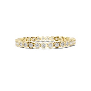 Bracelet tennis Pacho 9.3 TCW en moissanite taille brillant, plaqué rhodium, argent sterling 925, luxe, certifié GRA |   Finesse nuptiale - Product Image 5