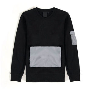 Sweat-shirt pour homme en mélange polaire respirant, séchage rapide, écologique, avec impression numérique personnalisée, collection Hiver 2026 - Vente en gros - Product Image 4