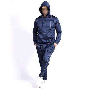 Venta al por mayor Tarifa Nueva llegada Best Seller Color azul marino Ropa de entrenamiento Fitness Chándales POR STADEOS SIALKOT CO. - Product Image 1