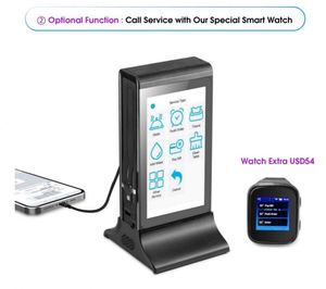 Mới nhất không dây 7-inch duy nhất-Sided LCD hiển thị Máy tính để bàn sạc máy quảng cáo với 20800mAh ngân hàng điện chức năng - Product Image 5