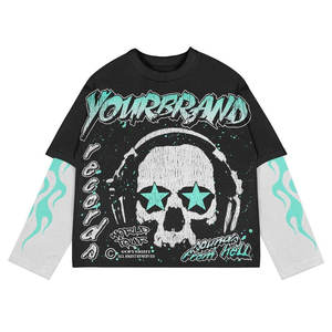 T-shirt à manches courtes pour homme, coupe classique, imprimé à l'écran, vêtements de rue tendance, t-shirt imprimé à l'écran pour homme - Product Image 5