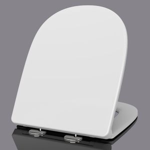 Pacco sedile del water morbido bianco lucido da 1 - Product Image 5