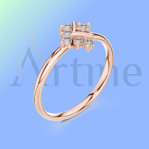 18K Private Label Engagement <b>Ring</b> Custom Design - Product Image 1