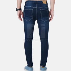 Pantalons jeans de haute qualité pour hommes, vêtements décontractés de couleur unie, meilleure vente, taille moyenne, motif droit, prix bon marché pour adultes - Product Image 2