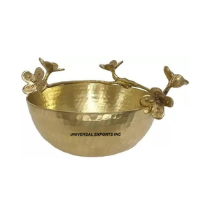 Bol à chocolat martelé en métal, qualité supérieure, fait à la main, bol à bonbons, design classique et élégant, bol à chocolat fantaisie - Product Image 1