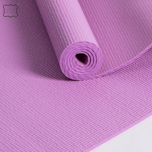 Esterilla de Yoga de PVC de 4mm respetuosa con el medio ambiente colorida gruesa personalizada para gimnasio, esterilla de Yoga de PU de la mejor calidad, fabricante - Product Image 4
