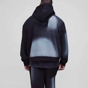Sudaderas con capucha extragrandes lavadas con dolor en aerosol personalizadas para hombres y mujeres Sudaderas con capucha de calidad superior y pulóver en todos los colores - Product Image 2