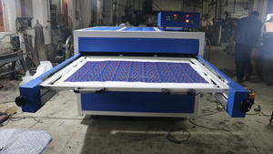 Presse à chaud automatique grand format à double station de type tiroir, directement de l'usine, 80*100cm / <span class=keywords><strong>100</strong></span>*120cm pour l'impression de t-shirts - Product Image 5
