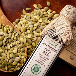 Huile de graines de citrouille naturelle pressée à froid de qualité vierge pour les soins de la peau de marque privée, compléments alimentaires et huiles capillaires - Product Image 2