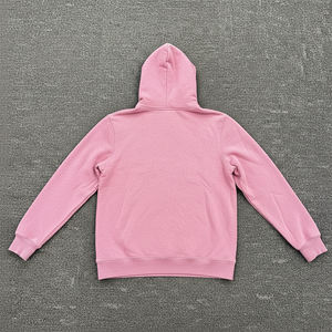 Sweats à capuche surdimensionnés épais et lourds avec logo sérigraphié personnalisé pour hommes Streetwear Sweats à capuche pour hommes de couleur unie de style Hip Hop - Product Image 3