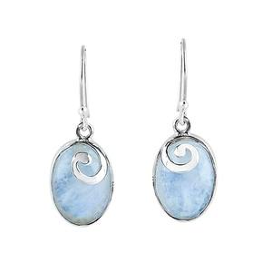 Moonstone Gemstone Drop <b>Earrings</b> 925 <b>Solid</b> Sterling <b>Silver</b> Women Girls Trendy Party Gift Jewelry - Product Image 1