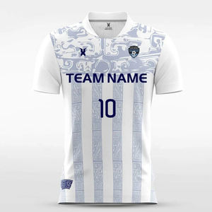 Maillot de football par sublimation, ensemble complet d'uniformes de football à manches courtes et séchage rapide pour hommes, idéal pour l'entraînement sportif en équipe - Product Image 1