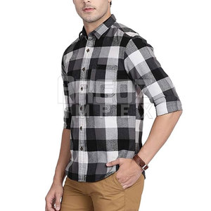 2025 nuevo estilo camisas casuales para hombres camisas casuales ligeras de tela suave para hombres fabricante de Pakistán camisas casuales para hombres - Product Image 2