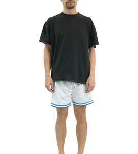 Short d'été en maille pour hommes en polyester respirant pour le basket-ball et la salle de sport - Product Image 4