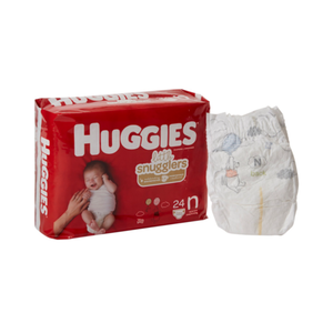 Couches pour bébés Huggies de qualité supérieure, petits câlins (toutes tailles)-156 pièces - Product Image 1