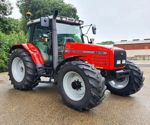 รถแทรกเตอร์ Massey Ferguson 8730 ขับเคลื่อน 4 ล้อ แบบตีนตะขาบ พร้อมห้องโดยสาร ประสิทธิภาพสูง อเนกประสงค์ เครื่องยนต์ 25 แรงม้า สำหรับงานเกษตร - Product Image 5