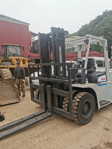 Chariot élévateur d'occasion haute performance TCM 7 tonnes à vendre avec moteur ISUZU, moteur AC, hauteur de levage de 4500 mm - Product Image 6