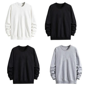 Fabricante al por mayor logotipo personalizado de alta calidad Sudadera con capucha en blanco de peso pesado vintage francés Terry de gran tamaño hombres boxy cropped hoodies - Product Image 3