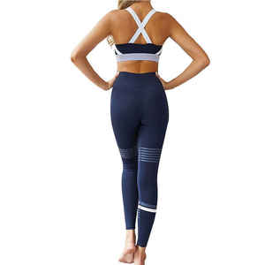 Conjunto Deportivo de 2 Piezas para Mujer, Ropa de Gimnasio y Yoga, Traje Deportivo sin Costuras de Manga Larga, Conjunto de Yoga - Product Image 3