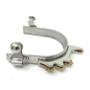 Espuelas de equitación de acero inoxidable de alta calidad personalizables para botas de vaquero Productos de circunferencia equina de calidad - Product Image 5