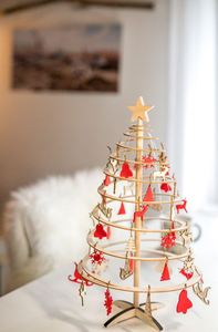 Premium quality <b>wood</b> <b>Christmas</b> <b>tree</b> ornament eco friendly great gift home <b>Christmas</b> new year party decoration hanging Xmas - Product Image 4