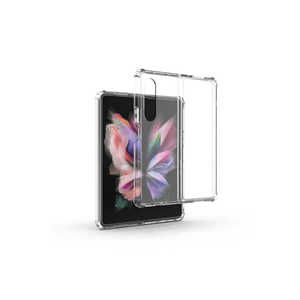 Coque antichoc en silicone transparente pour Samsung Galaxy Z Fold 4 avec protection de l'appareil photo et fonction givrée - Product Image 1