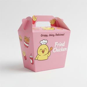 Caja Feliz Personalizada para Niños, Caja de Cartón Portátil de Grado Alimenticio - Product Image 2