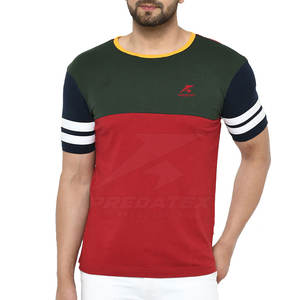 T-shirt pour homme de haute qualité 2025, service OEM, nouveau design, 100% coton tricoté, respirant, séchage rapide, manches courtes, fabriqué au Pakistan - Product Image 1
