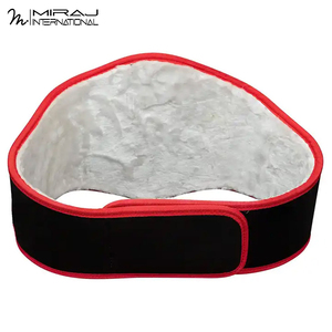 Chất lượng cao Heavyweight chính hãng PU Thắt lưng da tùy chỉnh chiều dài phong cách vùng cao trong màu đỏ đen với giá cả hợp lý - Product Image 2