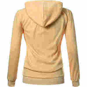 Sudadera Corta de Invierno para Mujer, Tejido de Punto, Transpirable e Impermeable, Ajuste Perfecto, Venta al por Mayor del Fabricante - Product Image 4
