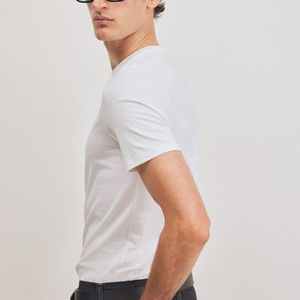 T-shirts d'été en coton pour hommes T-shirts à manches courtes pour hommes Jersey durable T Shirt Top Casual Mens - Product Image 4