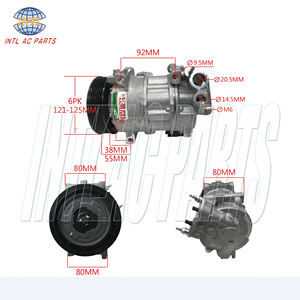 Compresseur de climatisation 6SEL16C 6PK pour CITROEN C4 II 2009 - <span class=keywords><strong>2022</strong></span> OEM 447150-8200 INTL-XZC1298A - Product Image 6