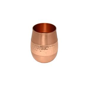 <b>Handmade</b> Pure Copper Tumbler Traditional Indian Copper Glass for Drinking Water | Eco-Friendly Kitchenware Bulk Supplier Glass - Product Image 5