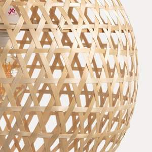 Hot Items Pantalla de bambú de ratán Lámpara colgante de bambú natural para la decoración del hotel de la cocina del hogar de Viet Mai Lan - Product Image 3