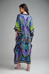 Vestido Largo de Verano de Viscosa Elegante para Mujer, Personalizado 2024, de Alta Calidad, con Estampado Floral Digital Sólido, Informal, para Playa, con Logotipo en la Espalda - Product Image 5