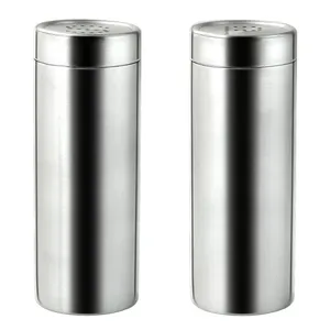 Wholesale Latest Design Metal Spice Jar and <b>Herb</b> Tools Salt & Pepper Shaker <b>for</b> Restaurant Table Top - Product Image 4