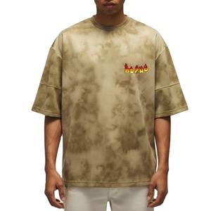 Camisetas Modernas para Hombre 2026, Casuales, Transpirables, con Lavado Ácido, Cómodas, de Manga Corta y Cuello Redondo, Elegantes y a la Moda - Product Image 1