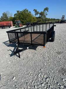 Remolque Utilitario de Alto Rendimiento de 6.4X12 y 2900 lb de Peso Bruto Vehicular para Trabajo y Uso Agrícola, Compacto, Resistente y Fácil de Remolcar, con Envío Gratuito - Product Image 2