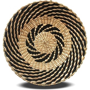 Décoration murale Boho pour la maison Panier mural unique Panier mural en jonc de mer OEM au Vietnam - Product Image 2