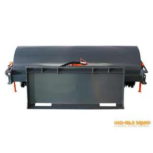 WIG SQ1550550 Balai d'angle à 72 degrés pour mini-chargeur, pour usage extérieur et patio - Product Image 5