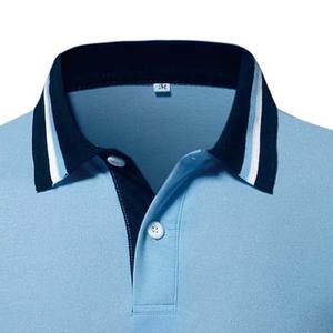 Camisetas Polo lisas en blanco de manga corta transpirables hechas a medida para ropa de hombre 100% algodón superventas camisetas polo de verano para hombre - Product Image 4