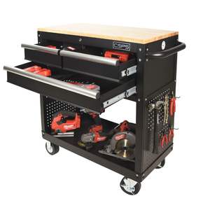 <b>Tool</b> Rolling Cabinet 91cm 03 Drawers <b>Tool</b> Cart Warehouse Industry <b>for</b> Mechanic <b>Garage</b> <b>Tool</b> Cabinet Trolley high quality - Product Image 4