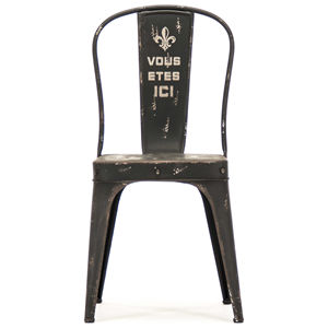 Hot <b>Sale</b> Distressed Vintage Industrial Metal Dining <b>Chair</b> <b>for</b> Living Room and Kitchen <b>for</b> Cafe and <b>Restaurant</b> Dining - Product Image 1