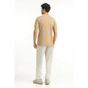 Camiseta Oversize de Corte Regular 100% Algodón, Transpirable y Antiarrugas, con Etiqueta Personalizada y Logotipo Sólido, Tejido Jersey de 260 g/m² - Product Image 4