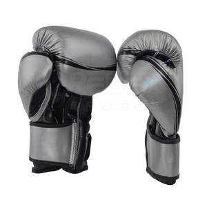 Gants de boxe en cuir durables de haute qualité avec poignet en dentelle Gants de boxe d'entraînement de haute qualité en gros - Product Image 3