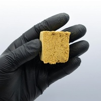 Résine de pollen jaune premium - 8% CBX - Brique de 100g - Chanvre tamisé à sec - Vente en gros en vrac - Origine France - Marque blanche - Culture artificielle