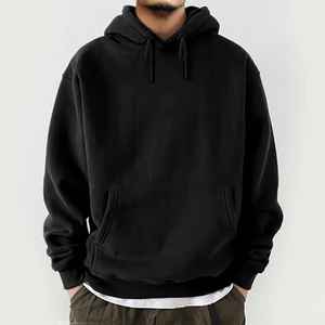 Sudaderas con capucha y hombros caídos de gran tamaño de alta calidad para hombre, ropa de calle de logotipo personalizado, sudaderas deportivas de lana de peso pesado, sudaderas para hombre - Product Image 6