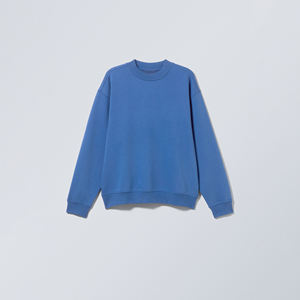 Venta al por mayor de alta calidad de peso pesado de algodón Sudadera de cuello redondo para los hombres de talla grande logotipo personalizado de color sólido de lana para el invierno - Product Image 3